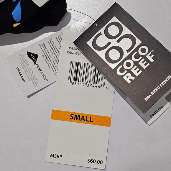 Coco Reef Retro Swirl High-Waist Reversible Bikini Bottom - Picture 5 of 9